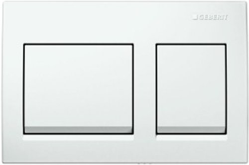 flush plate alpha 15 white 115.045.11.1