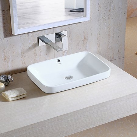 Semi Recessed Basin 1721